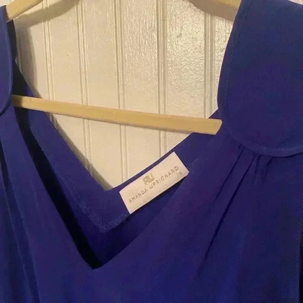 Amanda Uprichard 100% silk dress with pockets - Picture 4 of 4